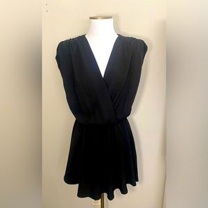 Entro black mini sun dress